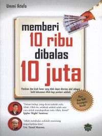 Memberi 10 Ribu dibalas 10 Juta